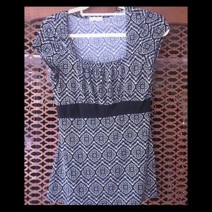 EGEN WOMENS Soft Stretch TOP BLOUSE M/L